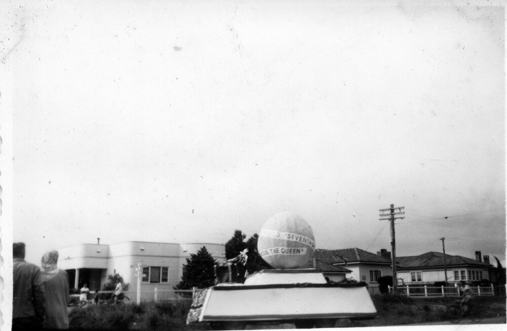 Floats in the Coronation procession, 2 June 1953