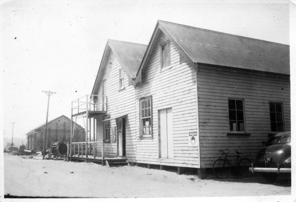 The Raleigh store and milk factory, c.1955