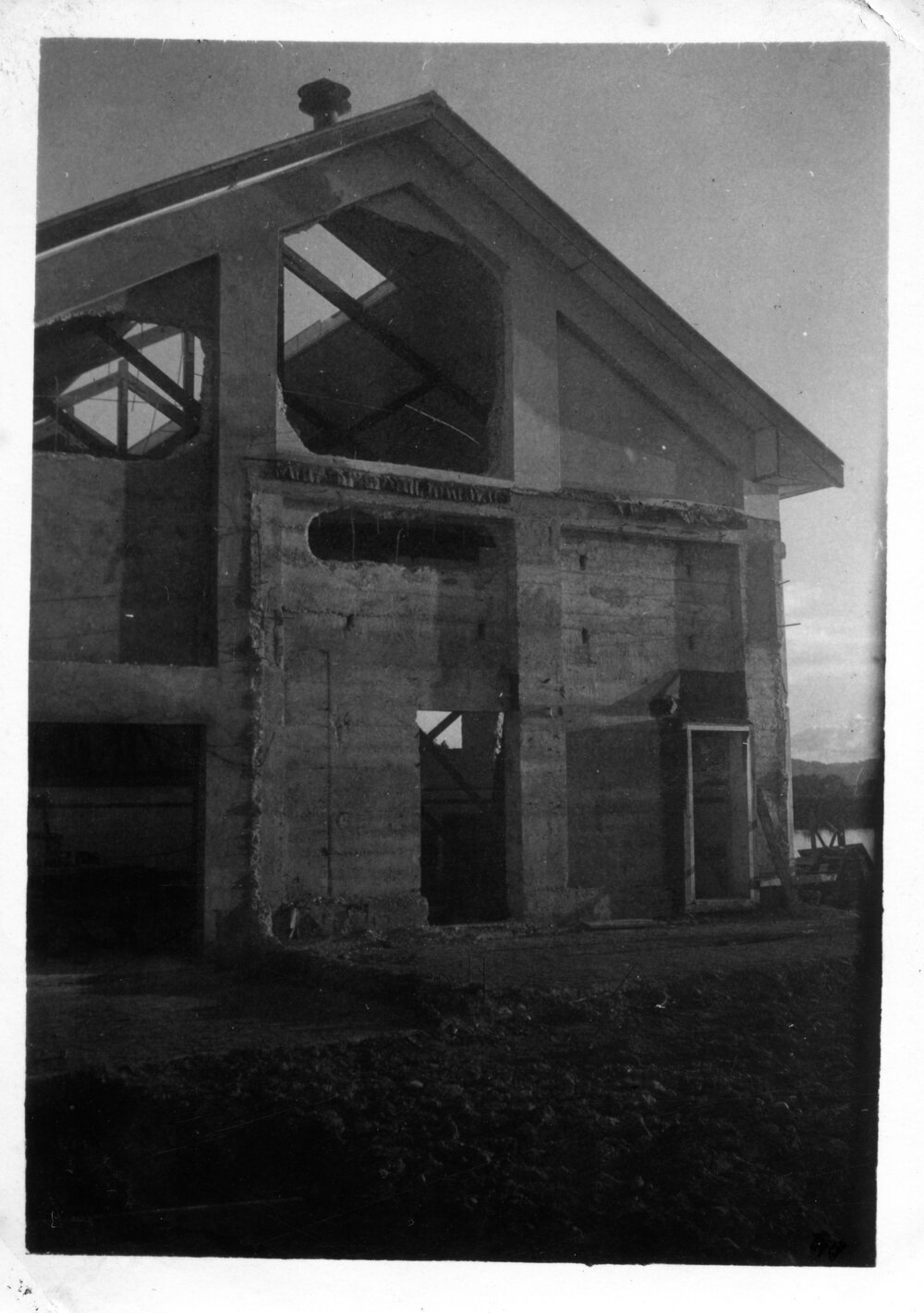 After the flood at Raleigh butter factory, c.1946