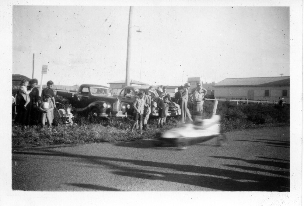 Billy Cart Derby in Collingwood Street, 22 May 1954