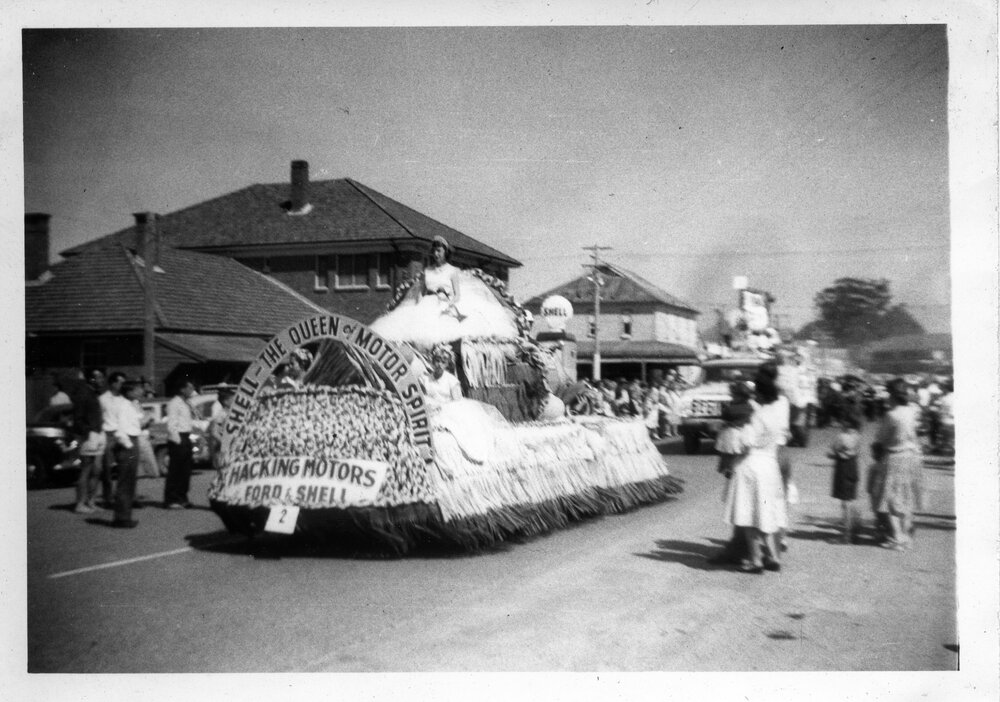 The Hacking Motors float, April 1964