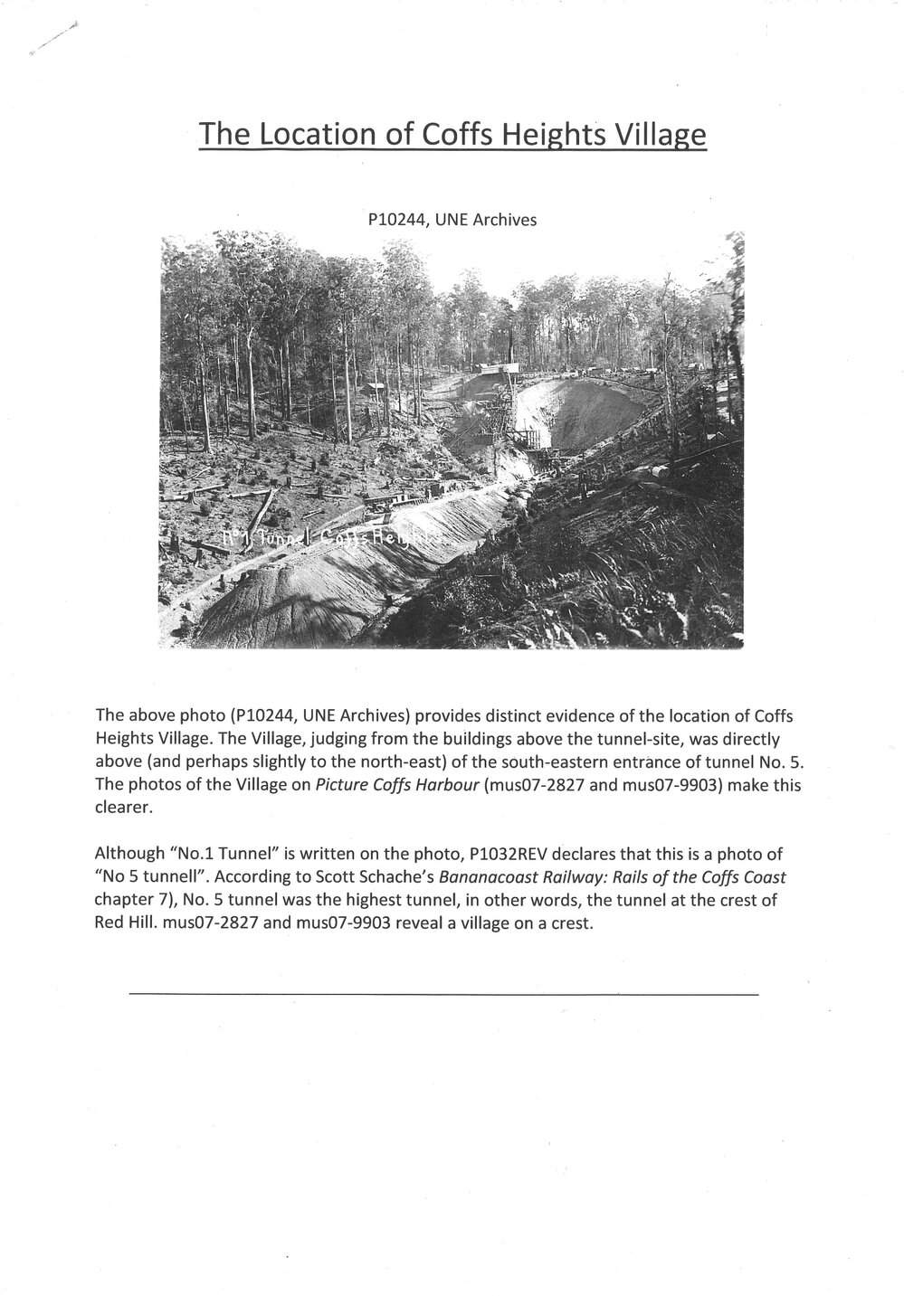 The Location of Coffs Heights Village