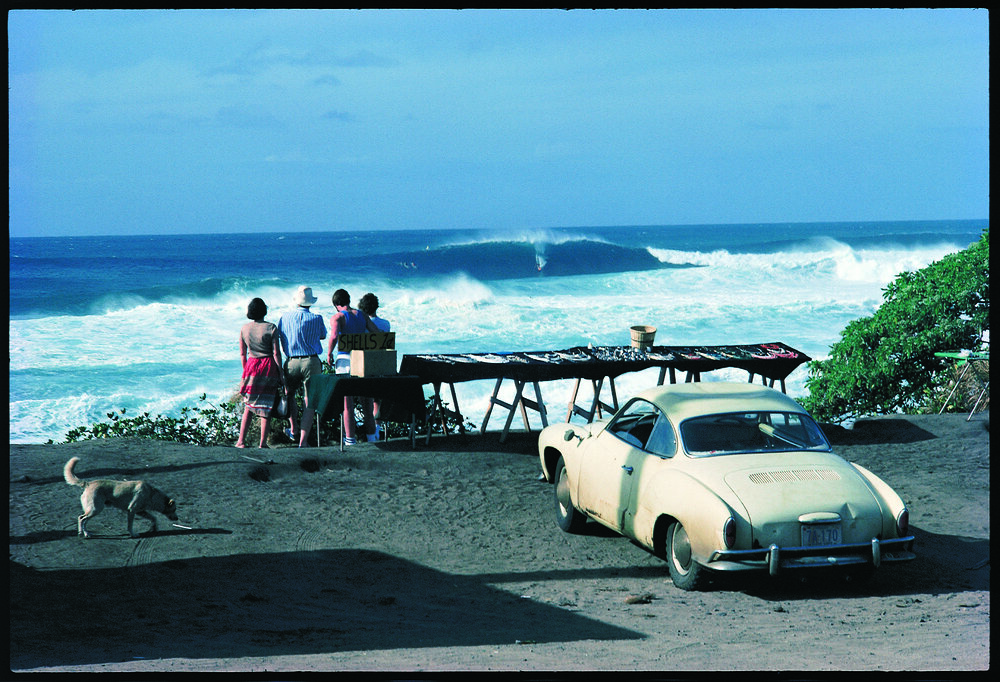 She sell seashells, Sunset Beach, Hawaii &ndash; 1976