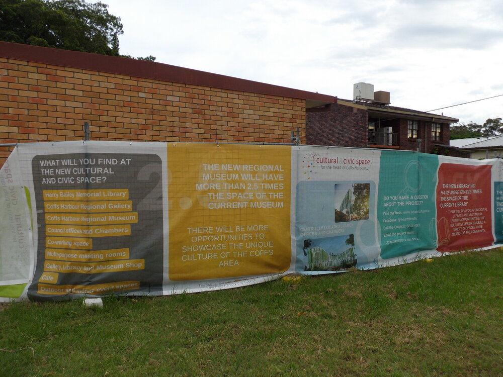 Regional Museum storage facility in Gordon Street, 18 October 2020