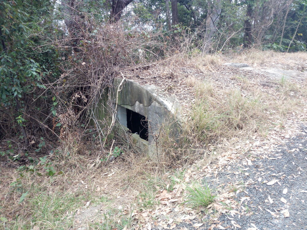 World War II bunker on Howard Street, 27 September 2017