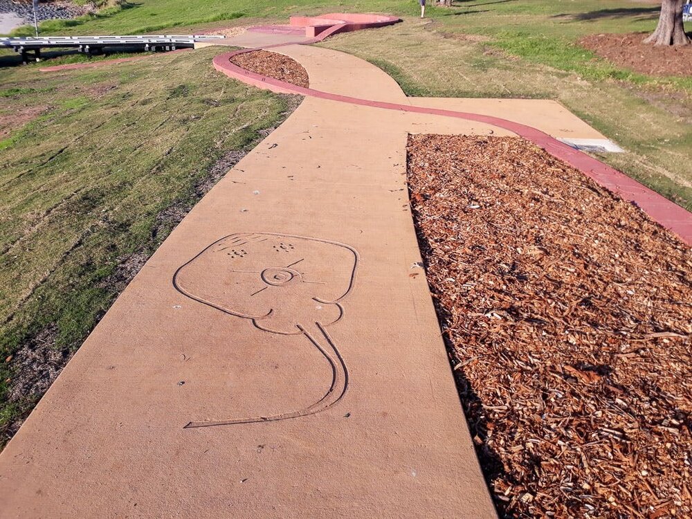 Stingray Stencil, Arrawarra Headland