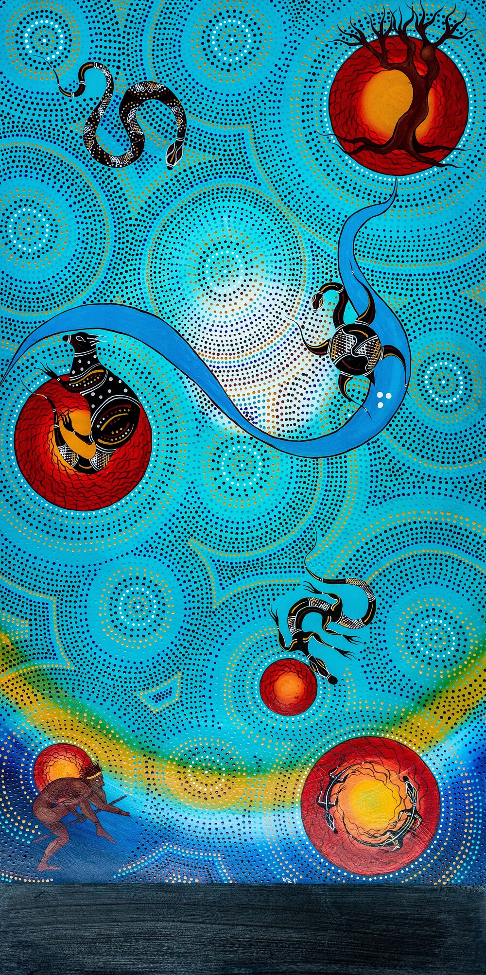 Gumbaynggirr Yuludarla (Gumbaynggirr Dreaming) / Dandarrga.na Gaagal.gu (Dorrigo &ndash; from ocean &ndash; to), Yarrila Place