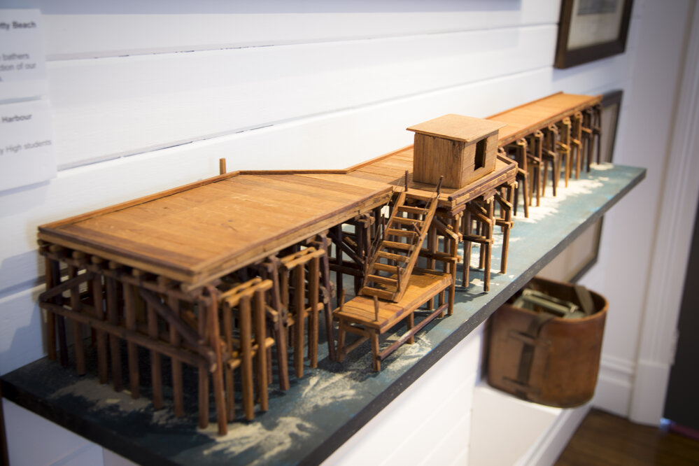 Coffs Harbour Jetty model, c.1970s