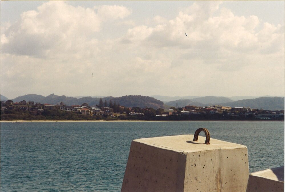 View to Jetty Beach from South Breakwall, Coffs Harbour