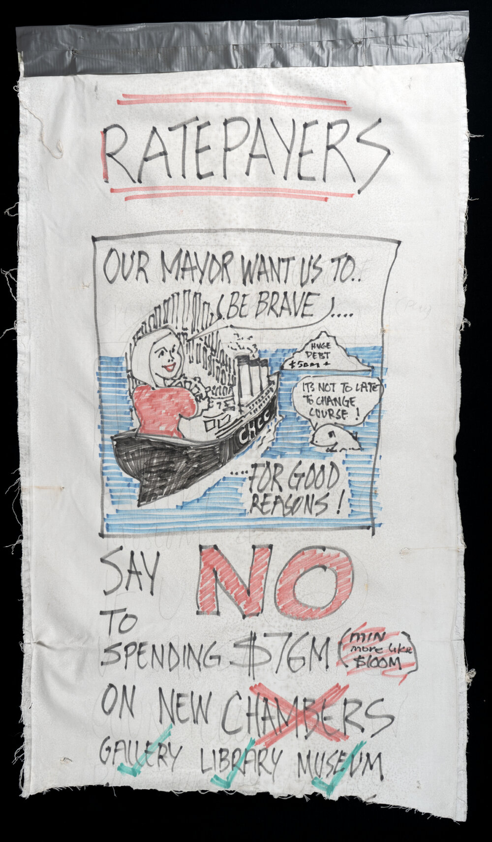 Protest Banner, c. 2020