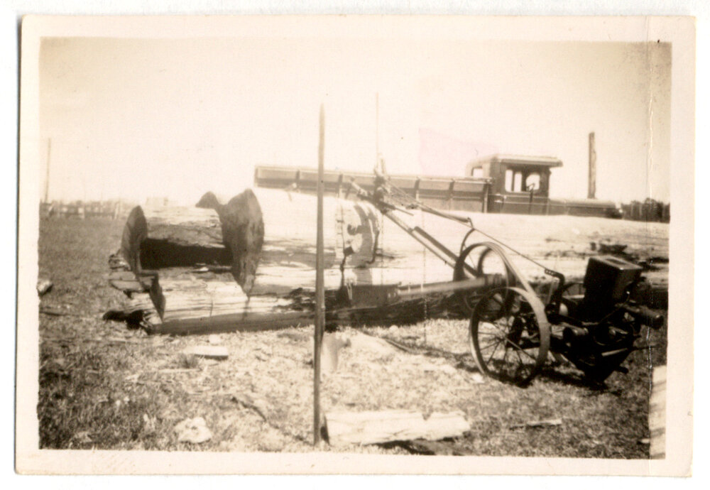 Photograph of a sawmill