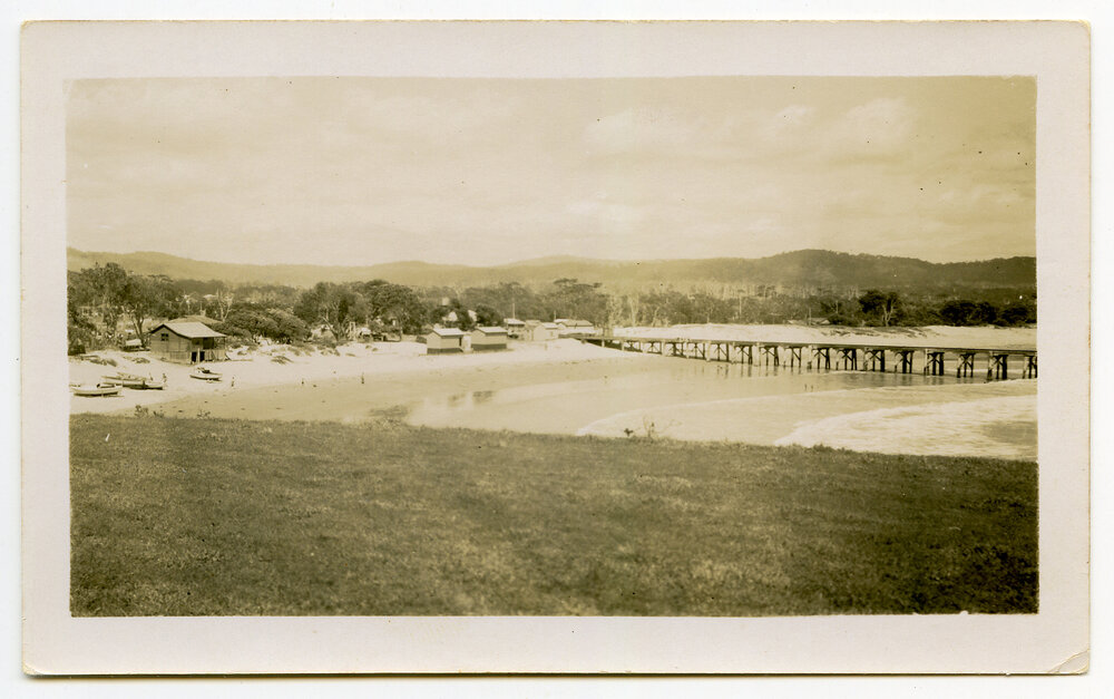 Woolgoolga Beach looking north