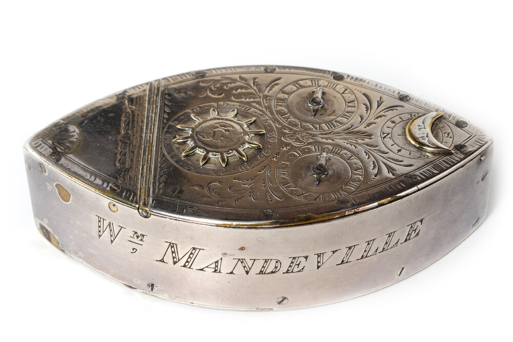 William Mandeville Baker's silver puzzle box