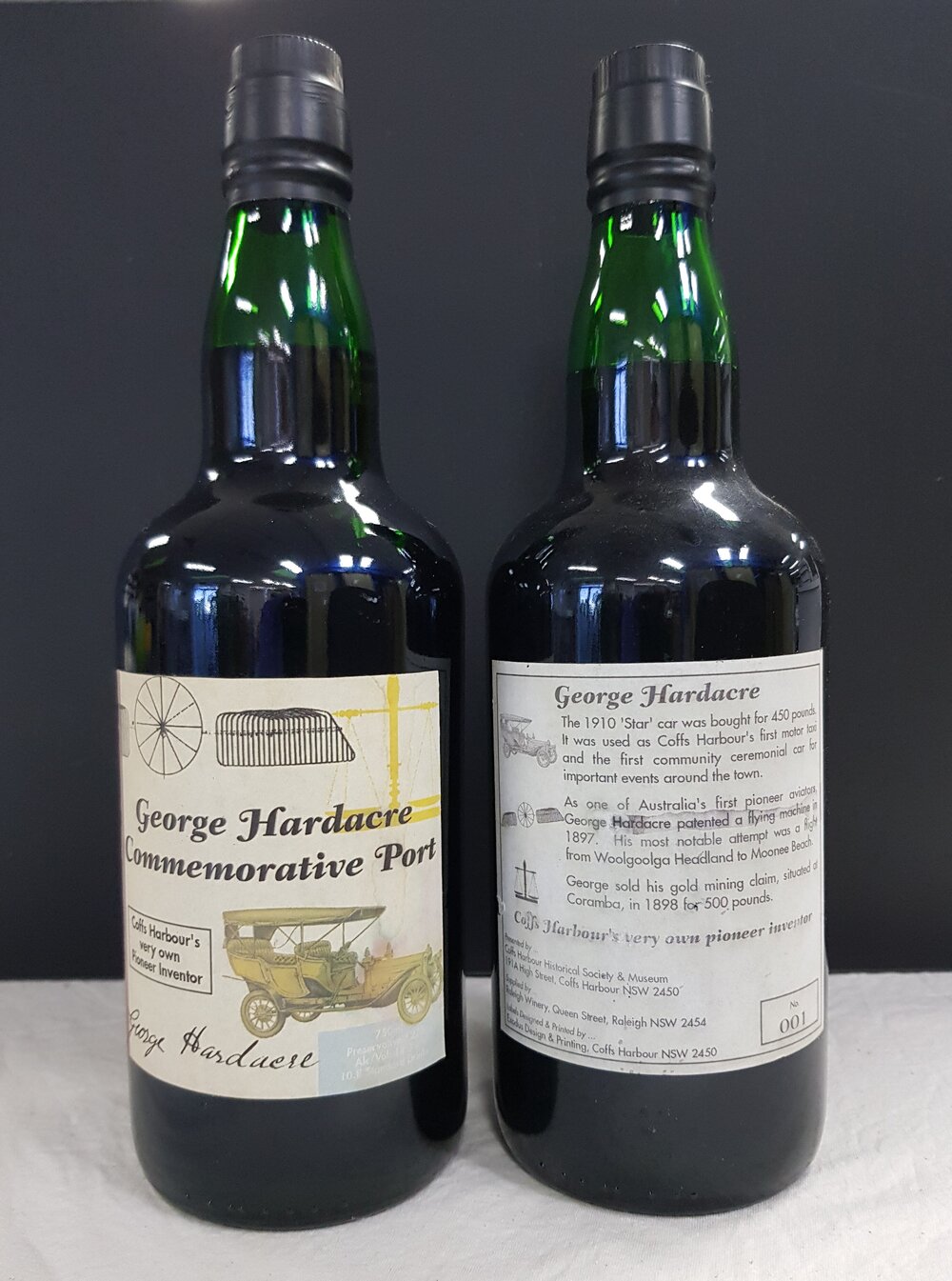 Bottle of George Hardacre Commemorative Port