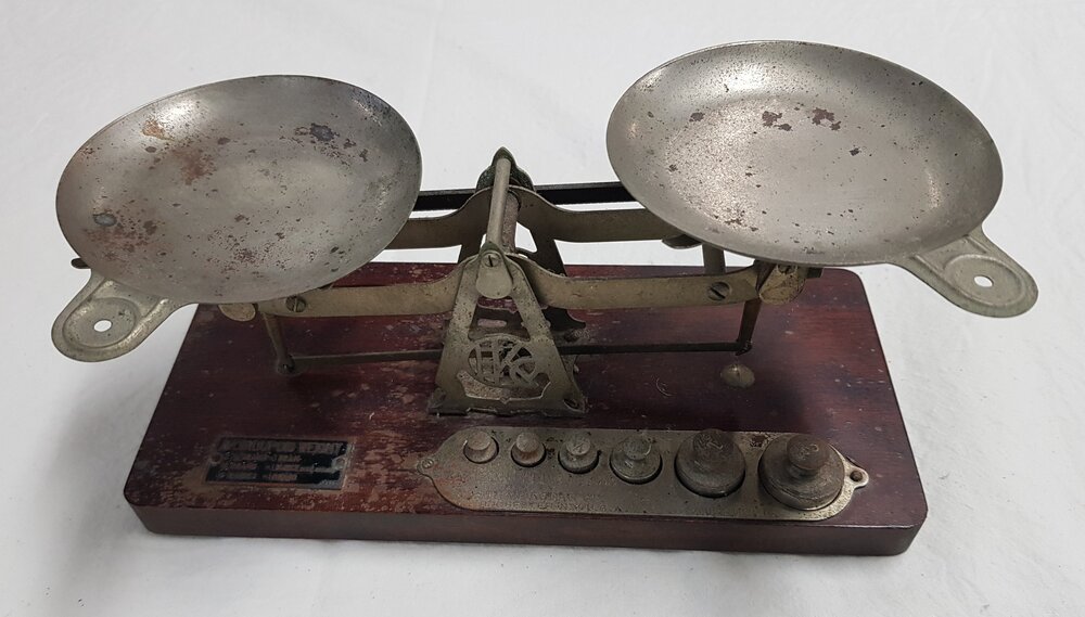 Kodak Eastman Studio weight scales, c.1930s