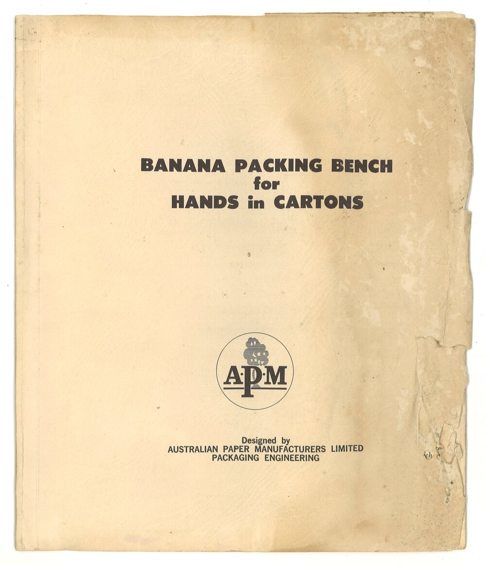 Banana Packing Bench instructions