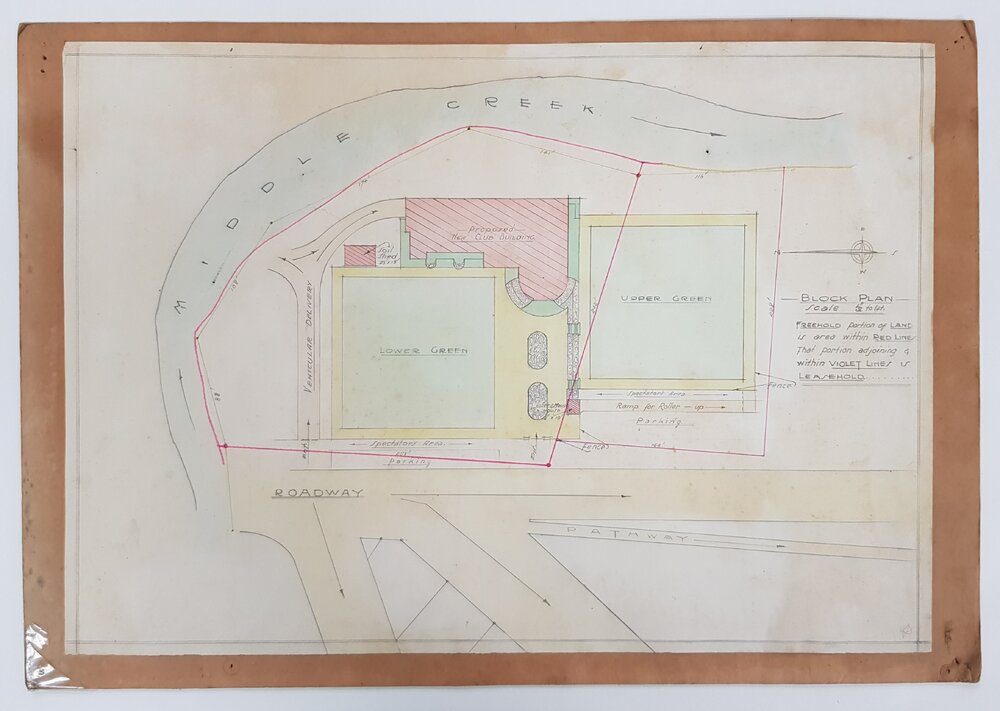 Sawtell Bowling &amp; Recreation Club block plan