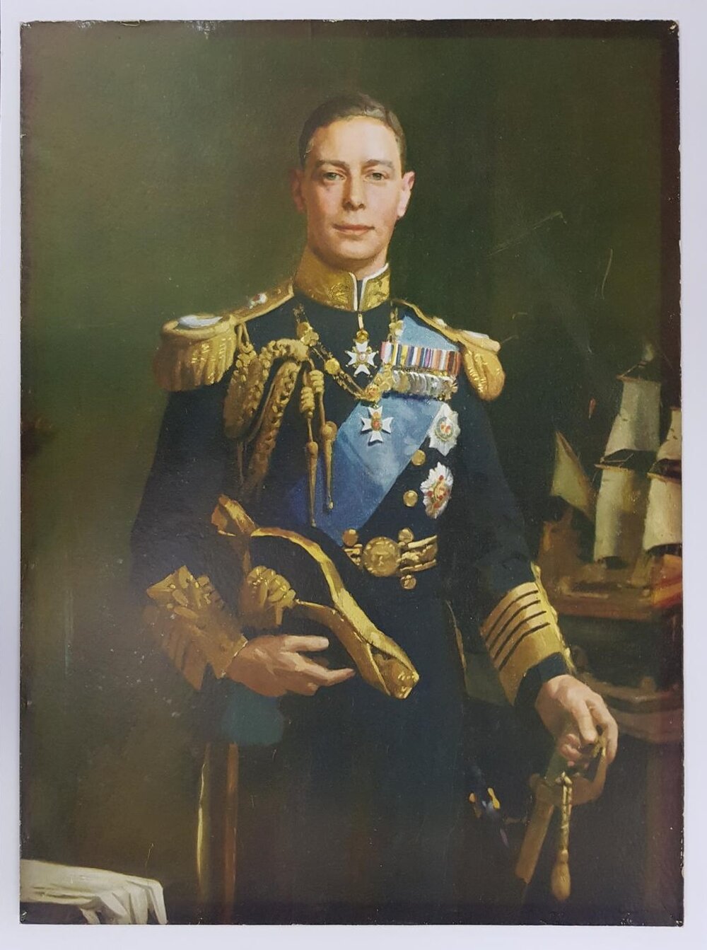 Portrait of King George VI