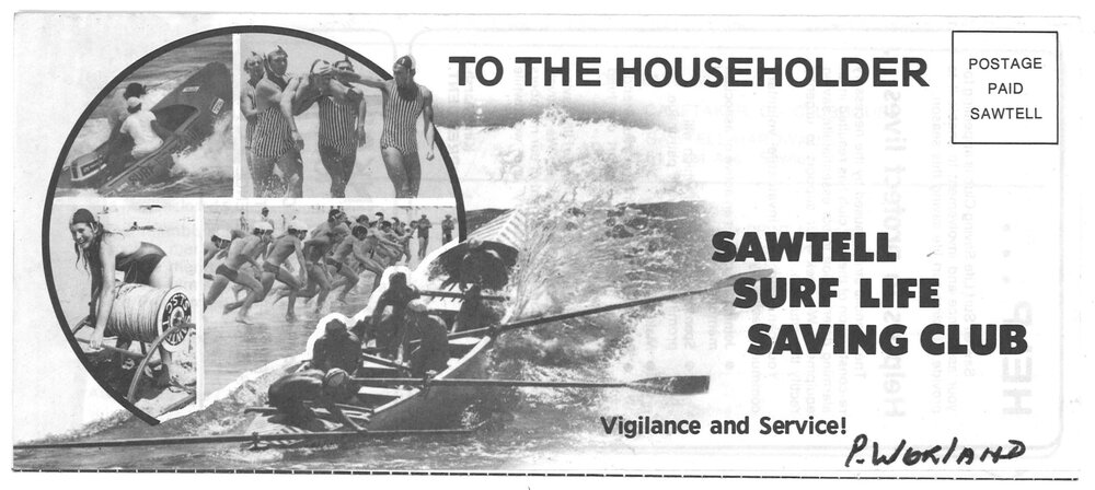 Sawtell Surf Life Saving Club brochure