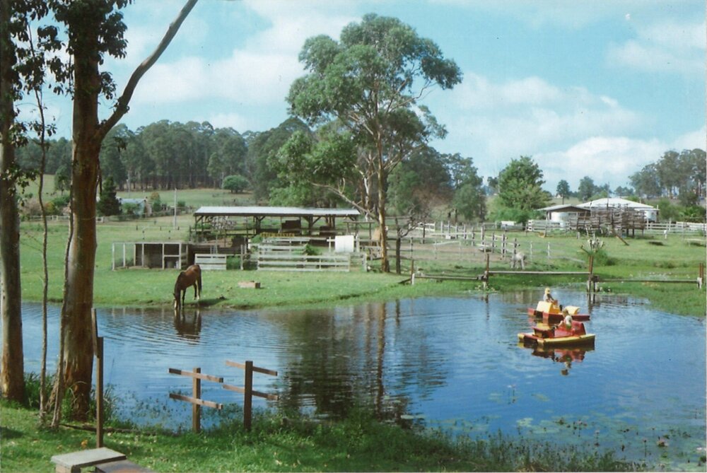 Lazy Daisy Caravan Park, early 1980s
