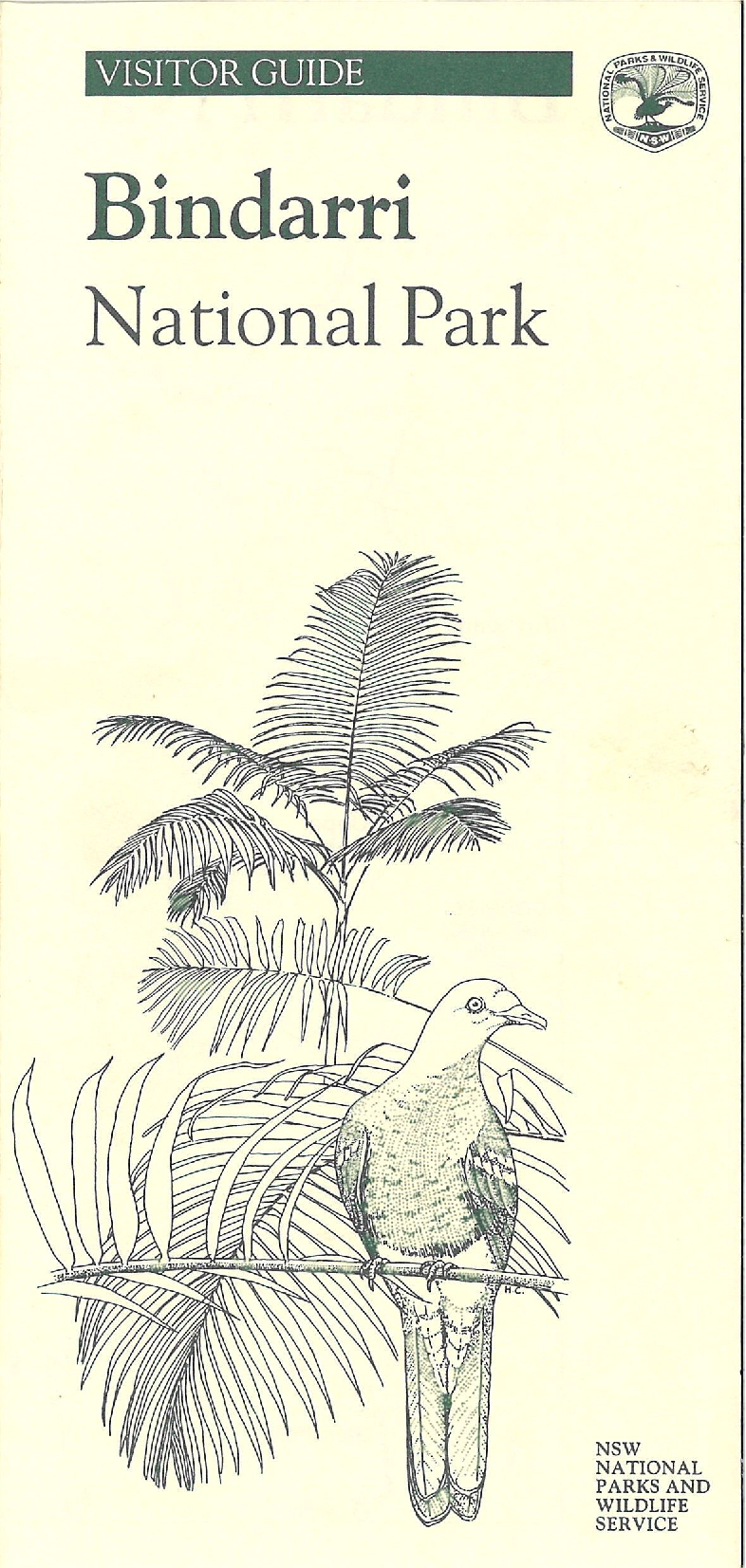 Bindarri National Park visitor guide, 1999