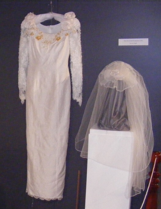 Wedding Dress and Veil