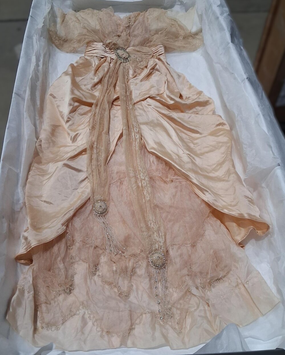 Evening Gown, c. 1908 | Coffs Collections