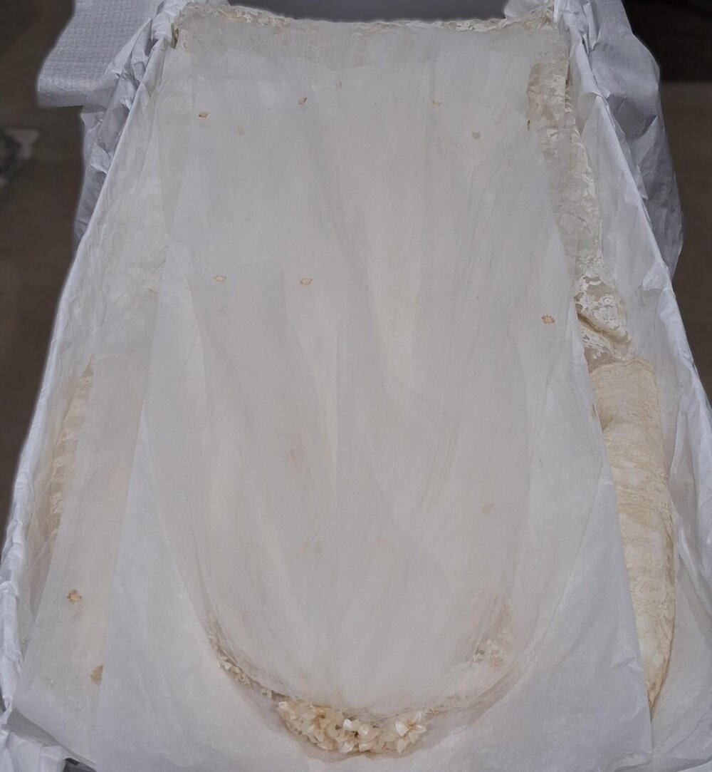 Wedding Veil, c. 1971