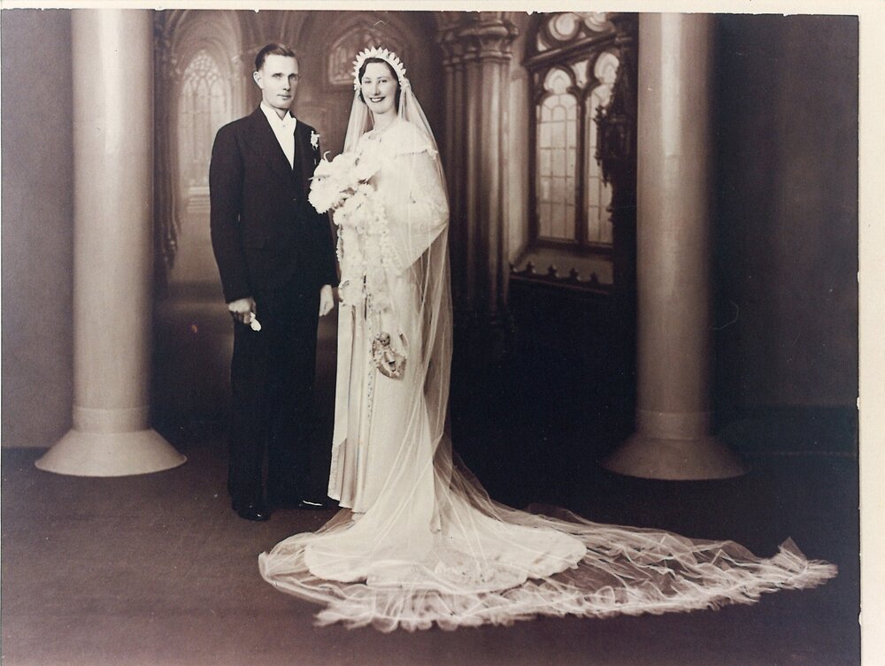 Portrait of Bride and Groom, 1937