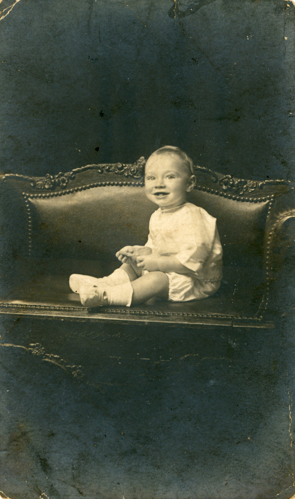 Baby photo of Donald Jack Glynn, c. 1917