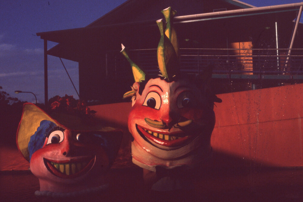 Mr Banana and Ms Banana masks