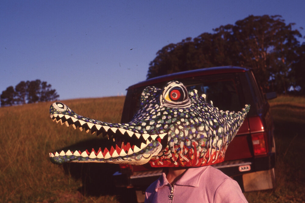 Crocodile mask