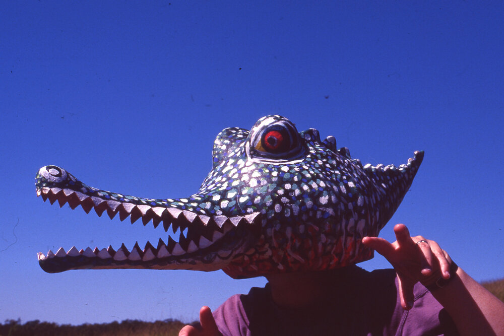 Crocodile mask