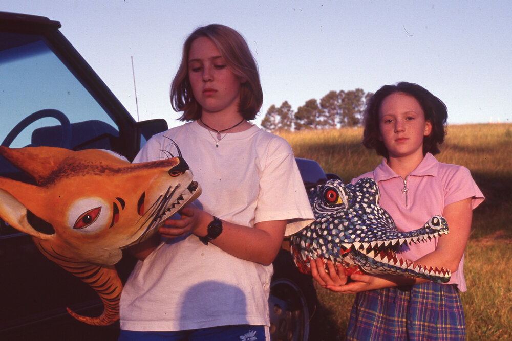 Children with masks