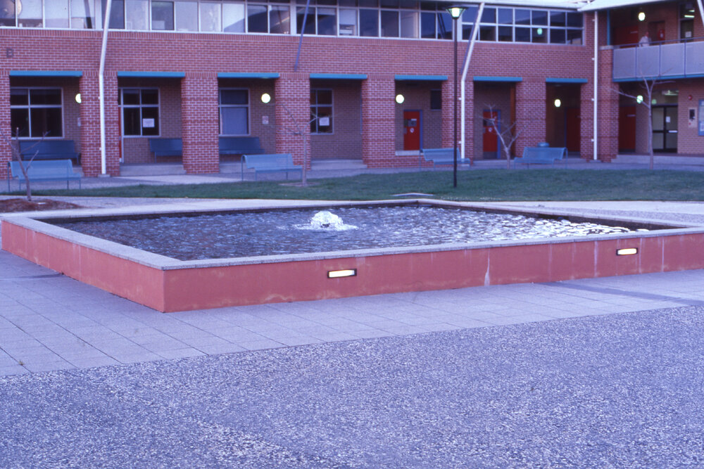 Coffs Harbour Education Campus fountain
