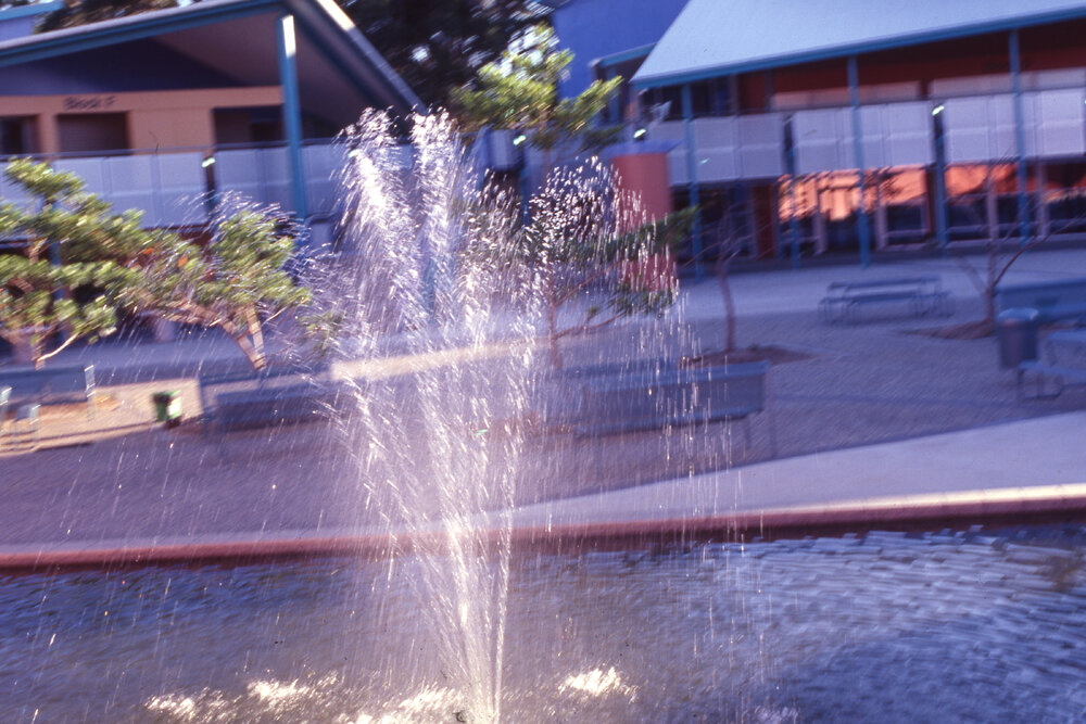 Coffs Harbour Education Campus fountain