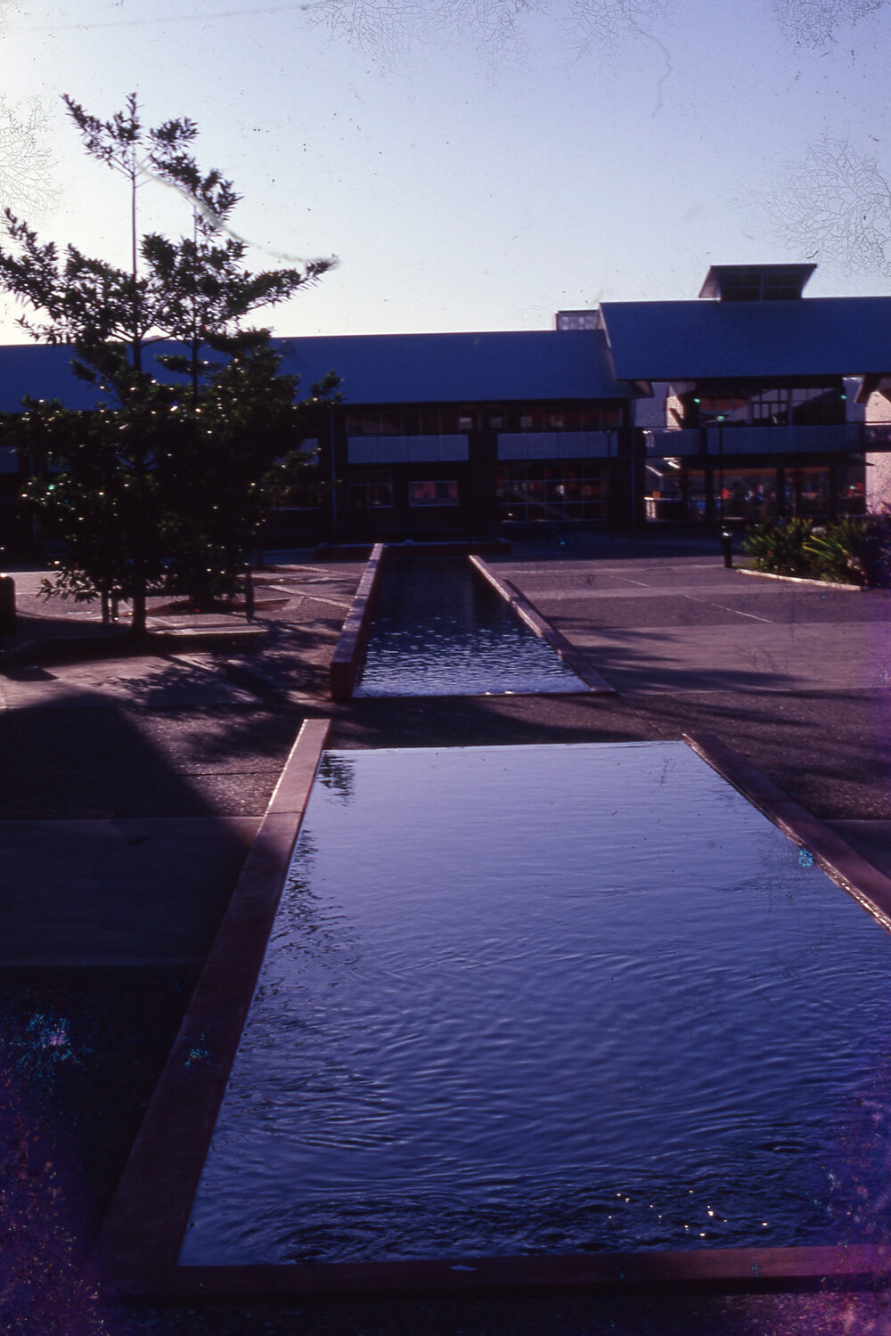 water feature at Coffs Harbour Education Campus 