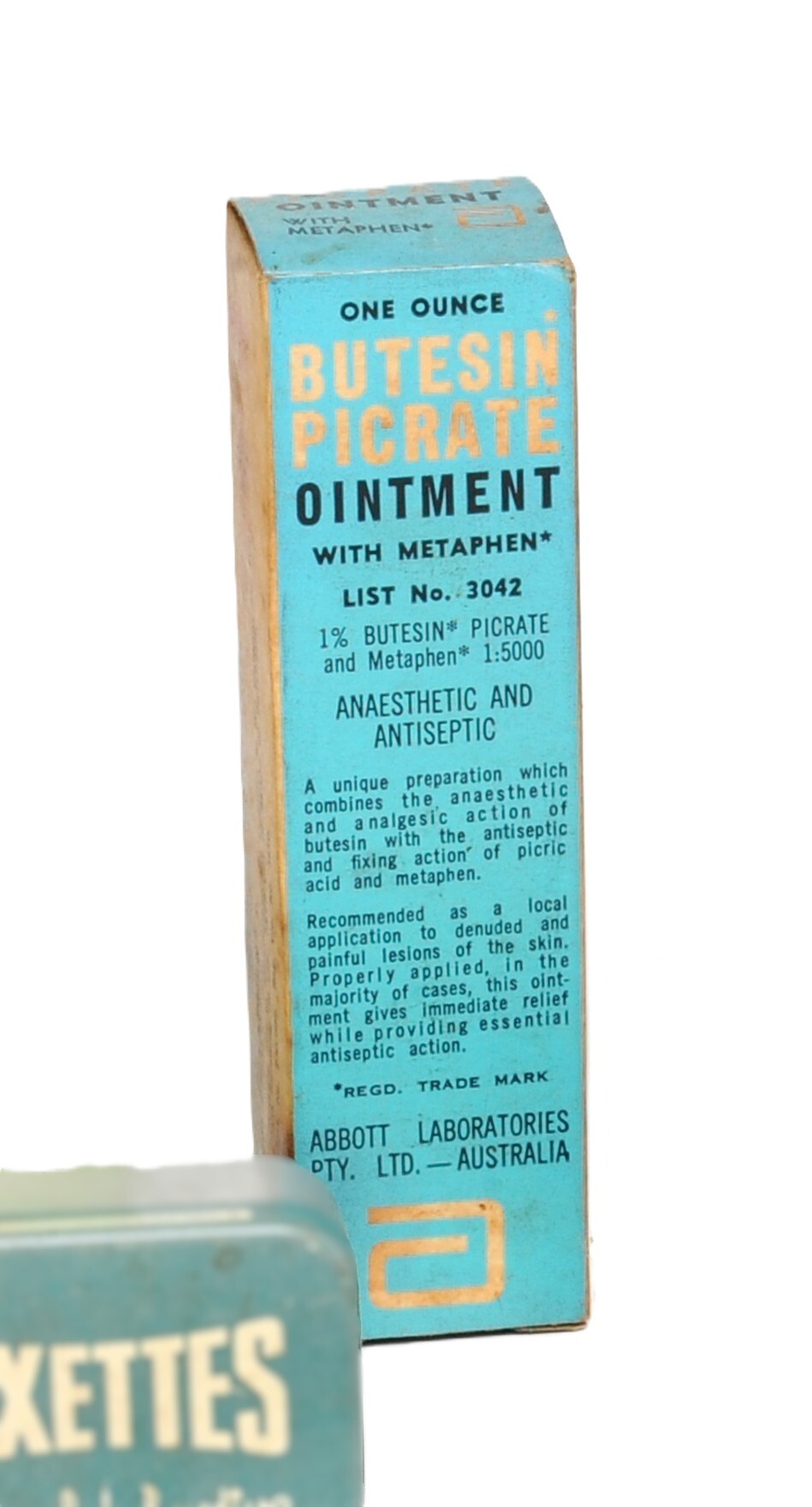 Butesin Picrate Ointment Tube in Box