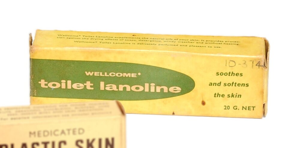 Wellcome Lanoline Tube in Box