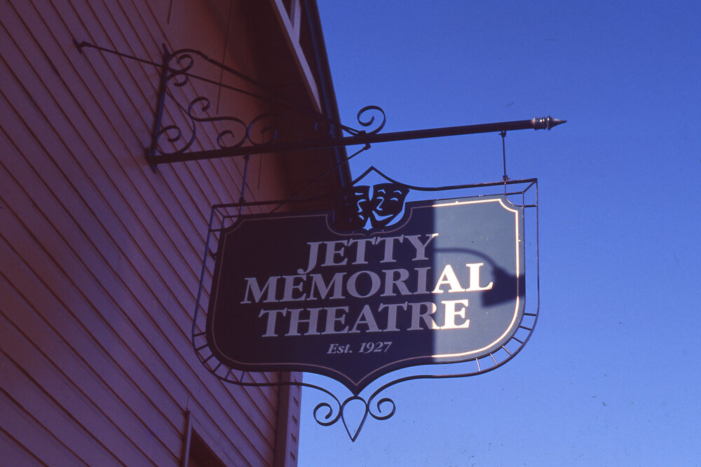 Jetty Memorial Theatre Sign