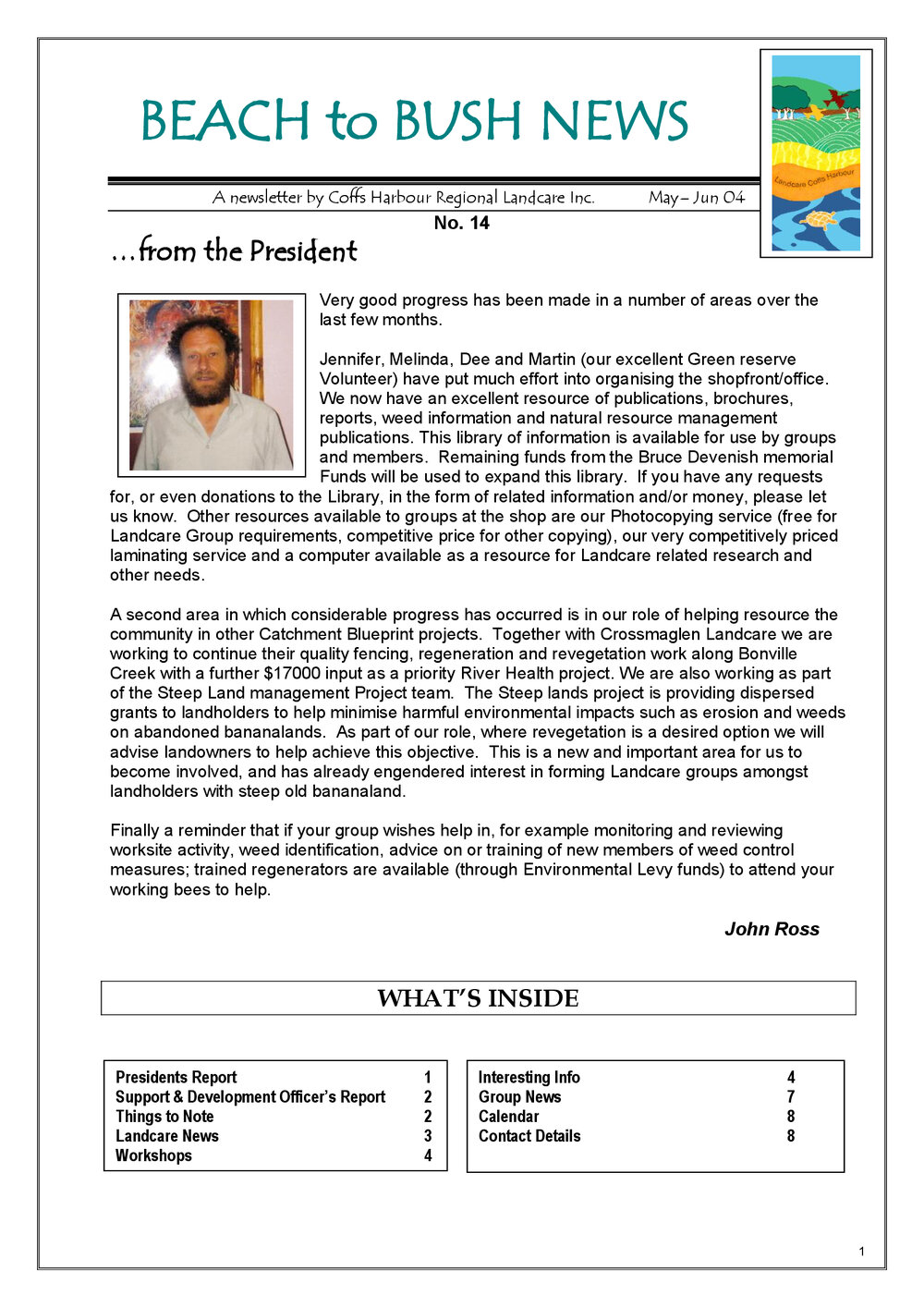 Beach to Bush News issue 14