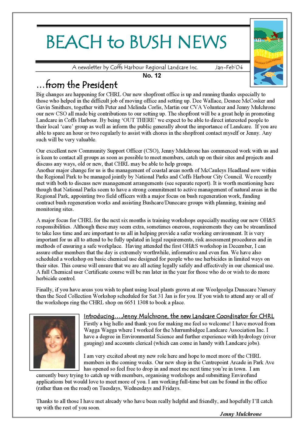 Beach to Bush News issue 12b