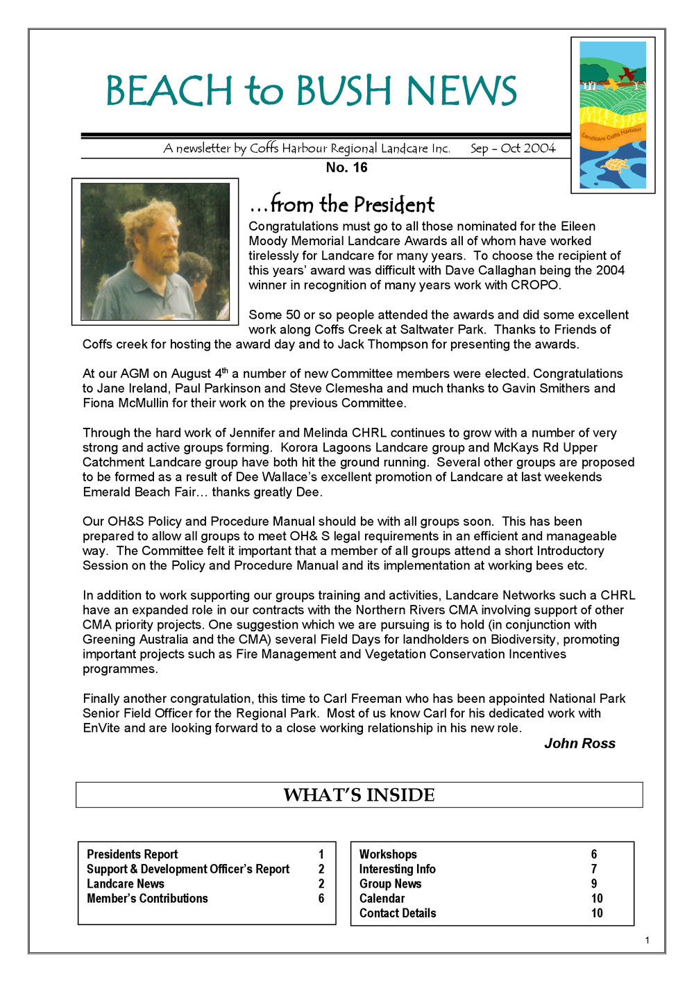 Beach to Bush News issue 16
