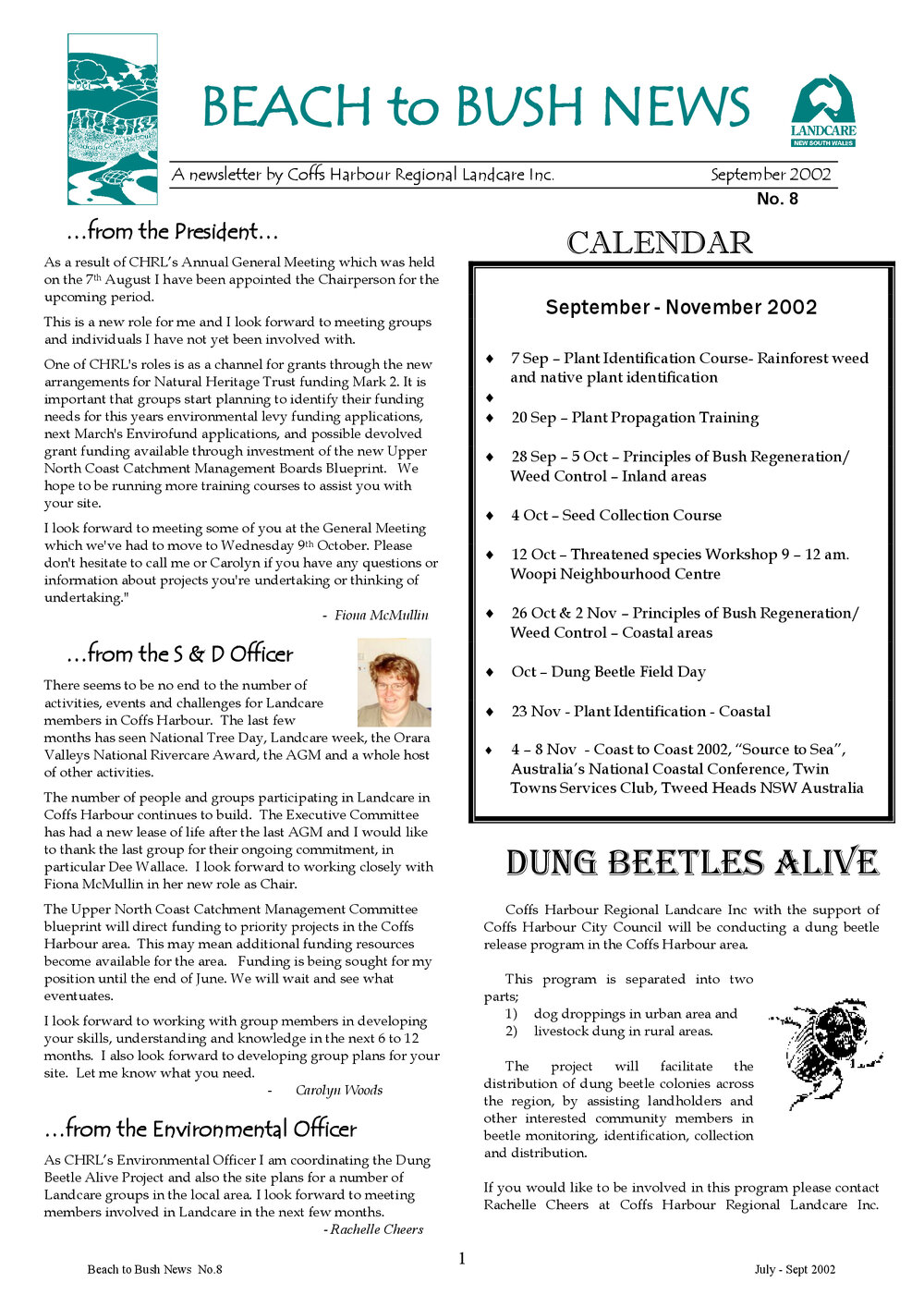 Beach to Bush News issue 8