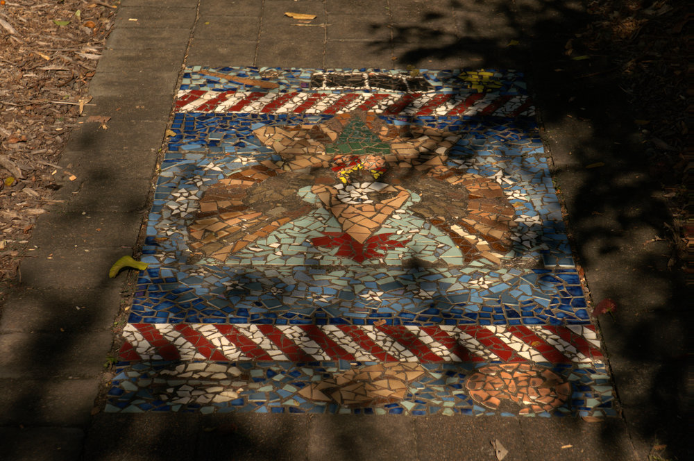 North America Mosaic, North Coast Regional Botanic Gardens