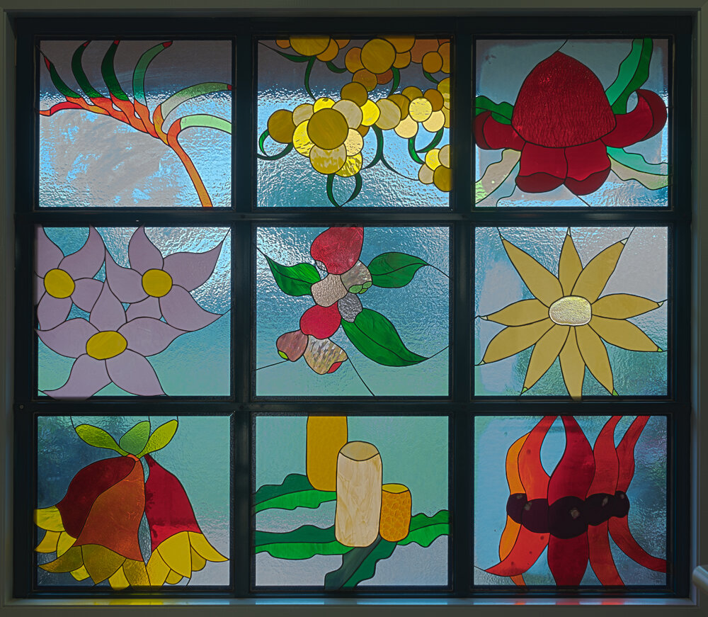 Stained Glass Window, Woolgoolga Library