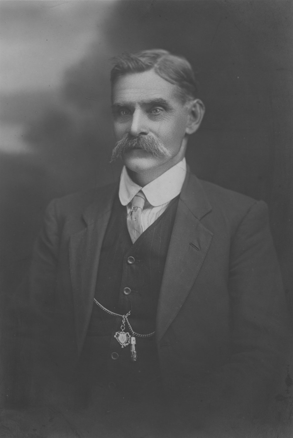 Portrait of George Cordwell,  early 1900s