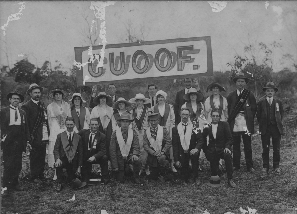 Members of the Grand United Order Of Odd Fellows, c. 1916