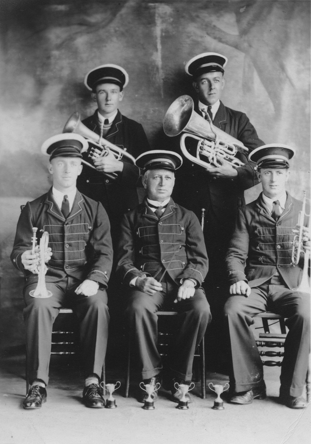 Winners of the North Coast Bands' Association Contest, 1 March 1935 