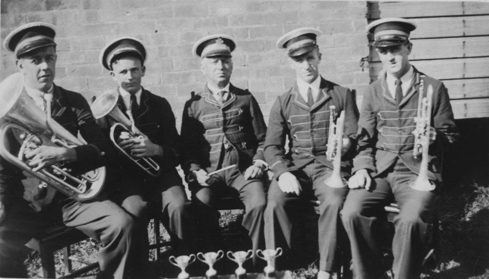 Winners of the North Coast Bands' Association Contest, 1 March 1935 